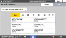 Иллюстрация экрана панели управления
