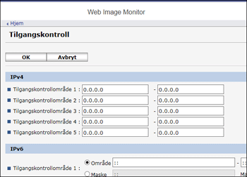 Illustrasjon av nettleserskjerm