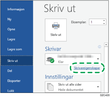 Skjermillustrasjon av operativsystem