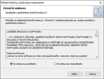 Ilustrace instalátoru ovladače