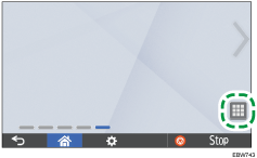 Ilustrace ovládacího panelu