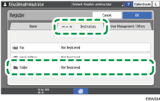 A kezelőpanel ismertetése