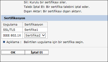 Ağ tarayıcısı ekranı resmi