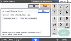 İşletim paneli ekran görseli