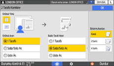 İşletim paneli ekran görseli