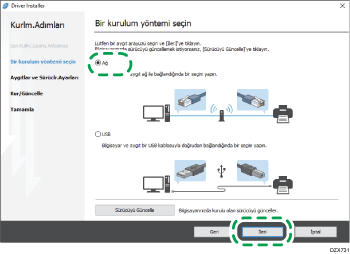 Sürücü yükleyici görseli