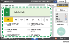 İşletim paneli ekran görseli