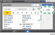 İşletim paneli ekran görseli