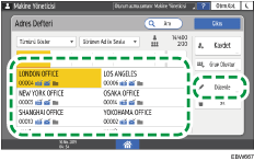 İşletim paneli ekran görseli