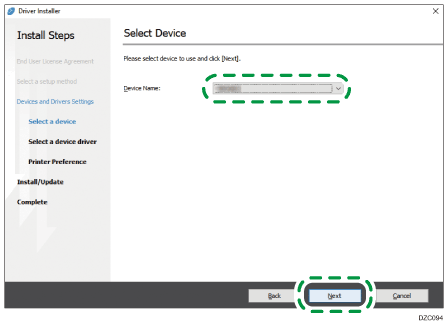 Driver installer illustration