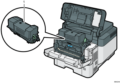 Main unit illustration numbered callout illustration