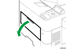 Bypass tray illustration