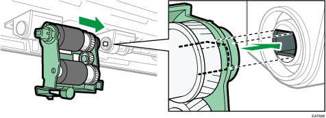 Friction roller illustration