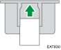 Illustration of bypass tray