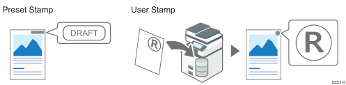 Illustration of stamp