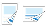Illustration of printing a multi-page document