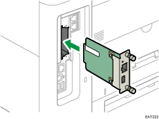 Interface unit illustration