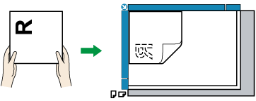 原稿方向說明圖