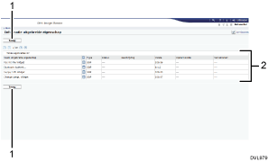 Schermafbeelding van internetbrowser (afbeelding met genummerde items)