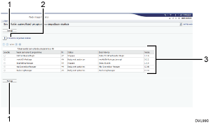 Schermafbeelding van internetbrowser (afbeelding met genummerde items)