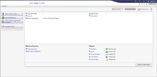 Afbeelding internetbrowserscherm