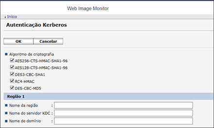 Ilustração da tela do navegador