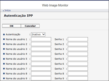 Ilustração da tela do navegador