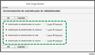 Ilustração da tela do navegador