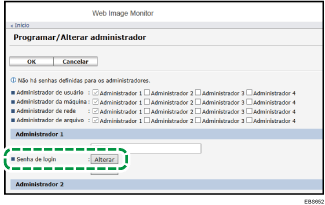Ilustração da tela do navegador
