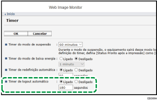 Ilustração da tela do navegador