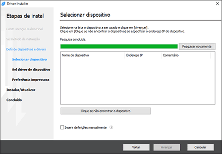 Ilustração do instalador de drivers