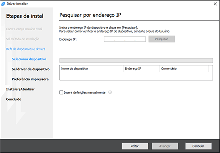 Ilustração do instalador de drivers