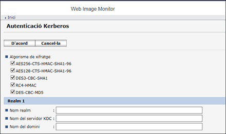 Il·lustració de la pantalla del navegador web