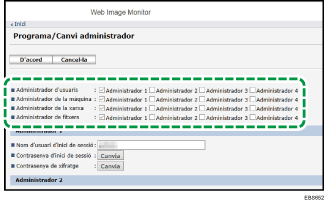 Il·lustració de la pantalla del navegador web