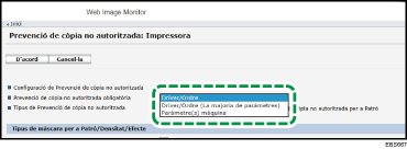 Il·lustració de la pantalla del navegador web