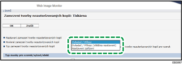 Ilustrace obrazovky webového prohlížeče