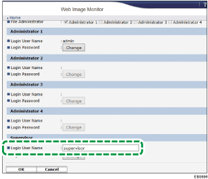 Webbrowser-Bildschirmdarstellung