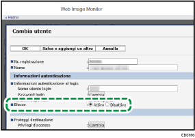 Illustrazione schermata browser Web