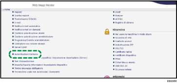 Illustrazione schermata browser Web