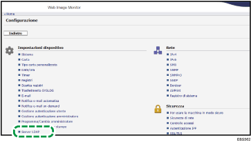 Illustrazione schermata browser web