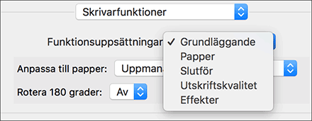 Bild på drivrutinens skärmbild