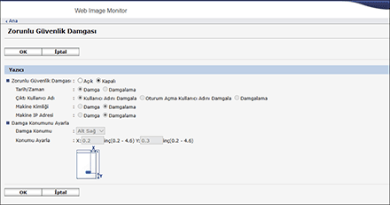 Ağ tarayıcısı ekranı resmi