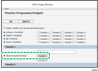Ağ tarayıcısı ekranı resmi