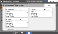 Il·lustració de pantalla del tauler d'operacions