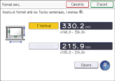 Il·lustració de pantalla del tauler d'operacions