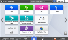 Il·lustració de pantalla del tauler d'operacions