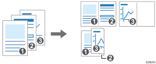 Ilustración de la combinación