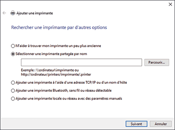 Illustration de l'écran Pilote