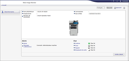 Illustration de l’écran du navigateur Web