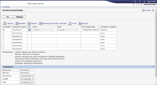Webböngésző képernyőjének illusztrációja